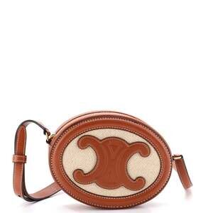 Celine Triomphe Oval Crossbody Bag #242243C15B